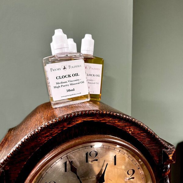 Priory Polishes Clock Oils with Nozzle