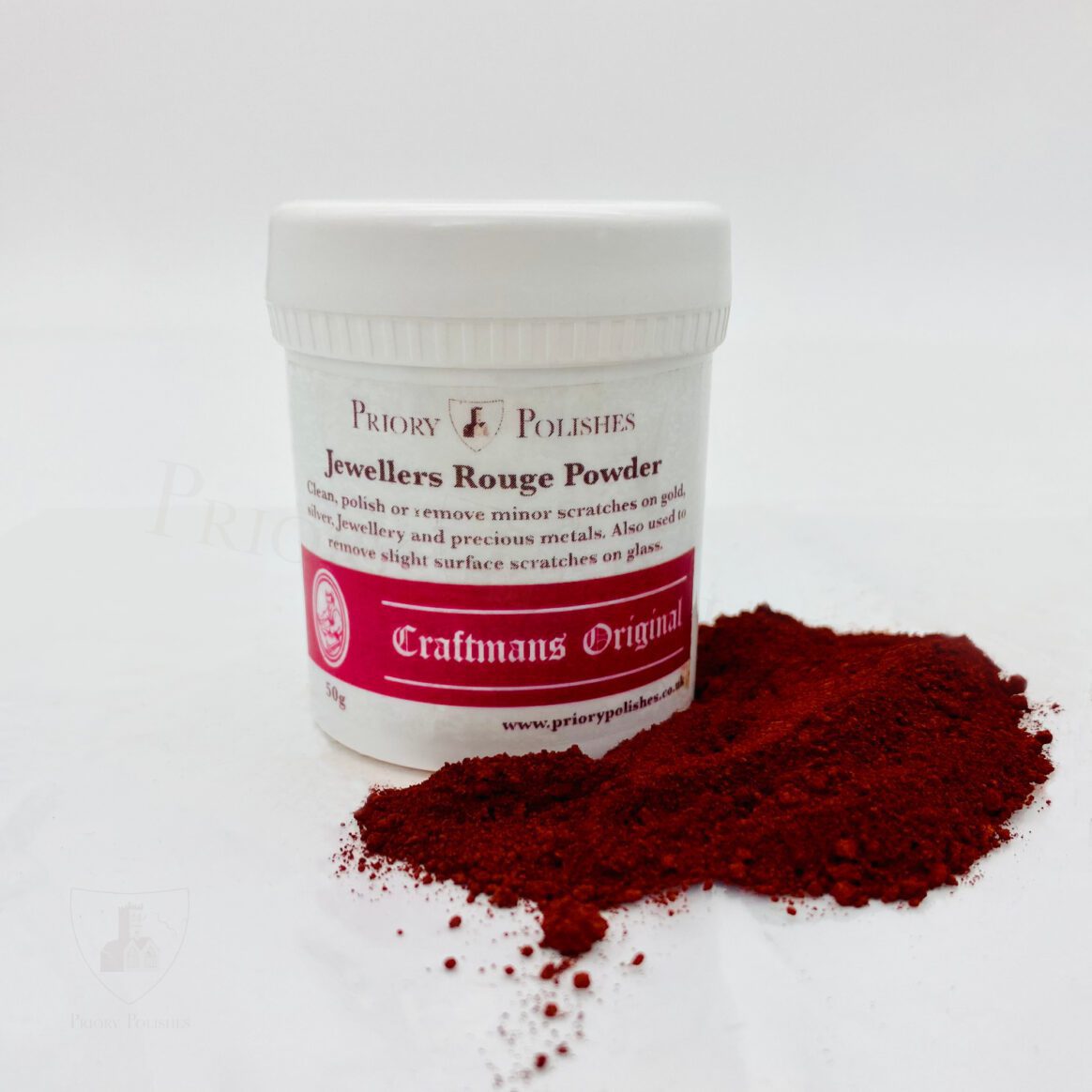 Jewellers Rouge Powder Polish Gold, Silver & Glass