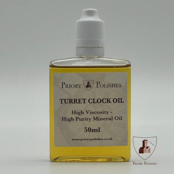 Priory Polishes Turret Clock Oil