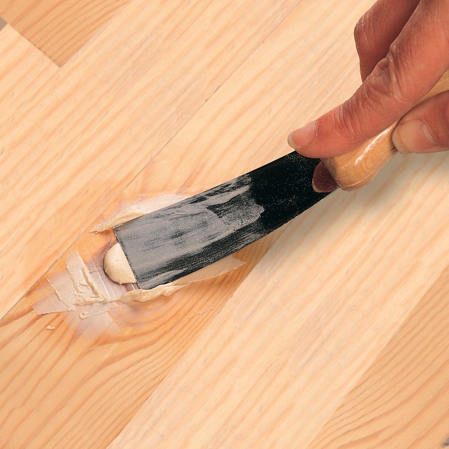 How To Remove Dried Wood Filler From Wood