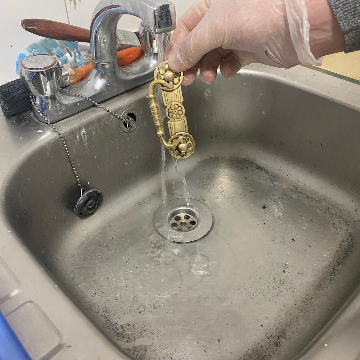 How To Clean Brass Handles Priory Polishes