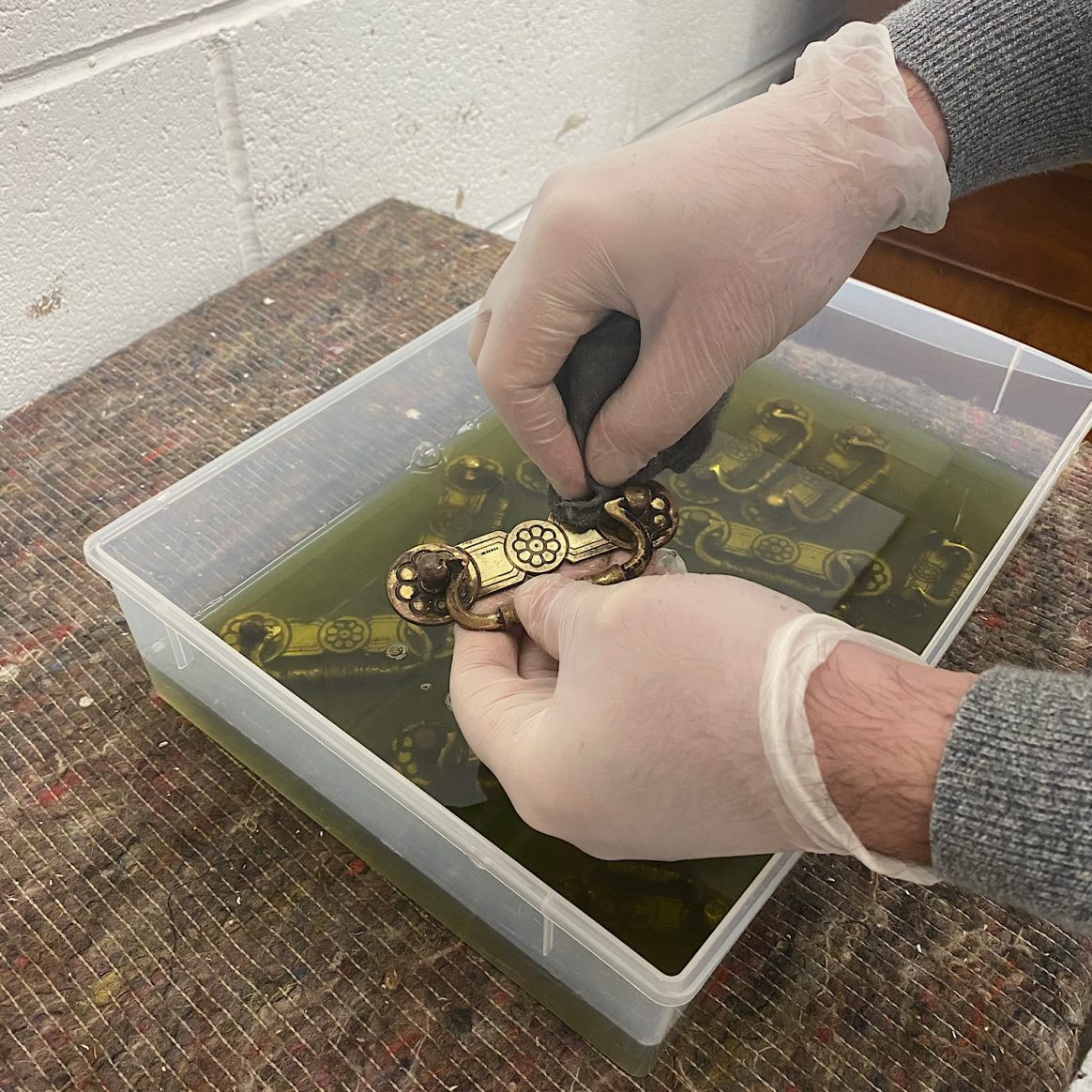 How To Clean Brass Handles Priory Polishes