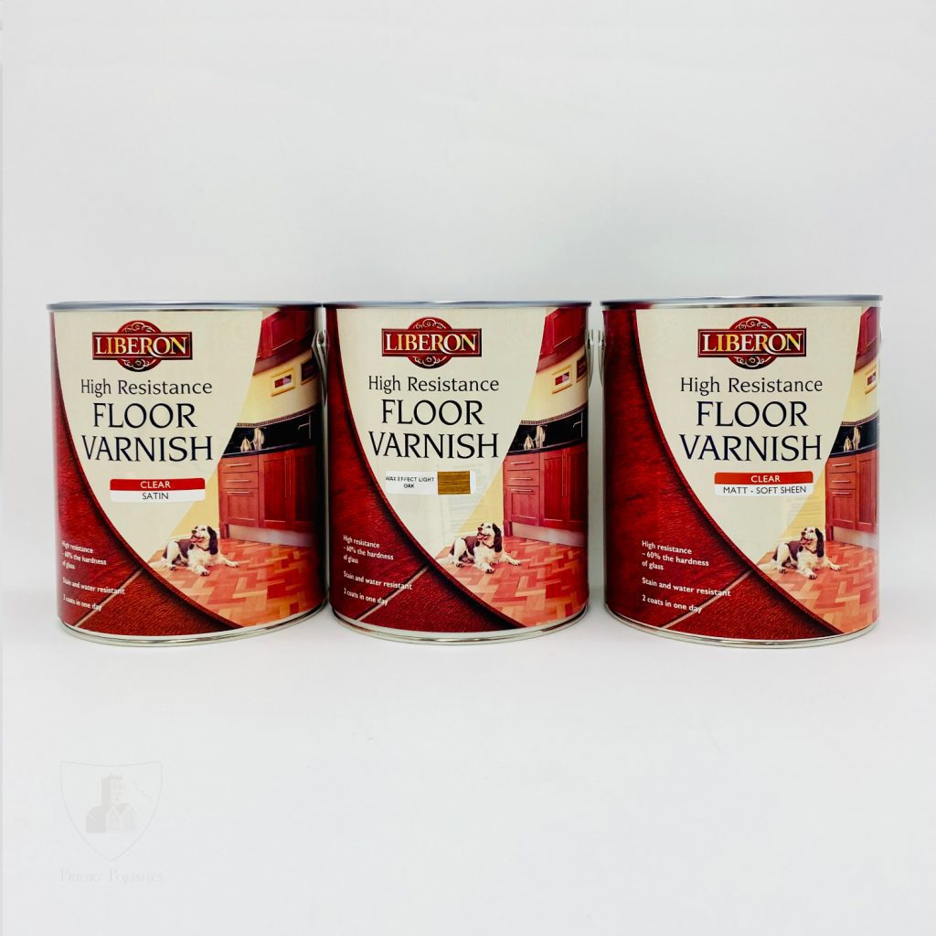Liberon High Resistance Floor Varnish 2.5 Litre Priory Polishes