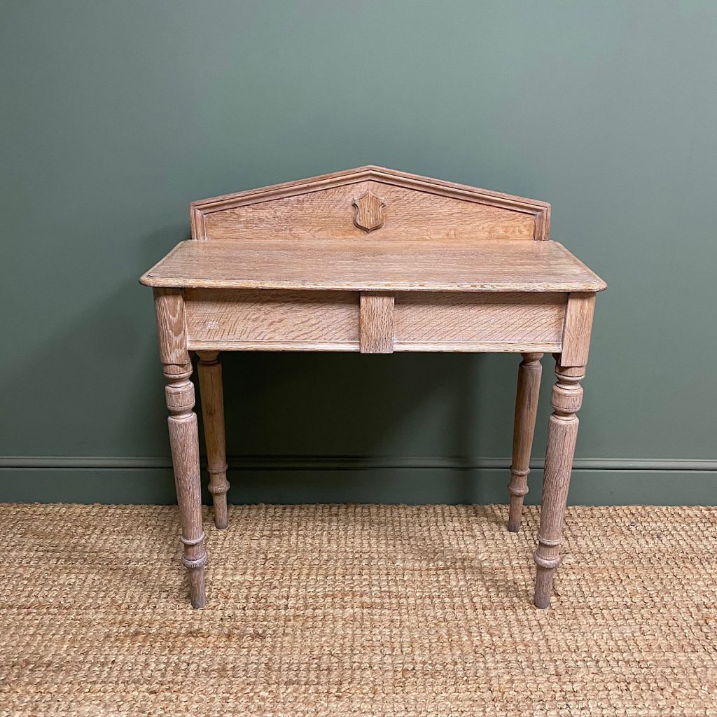 Victorian Oak Antique Hall Table