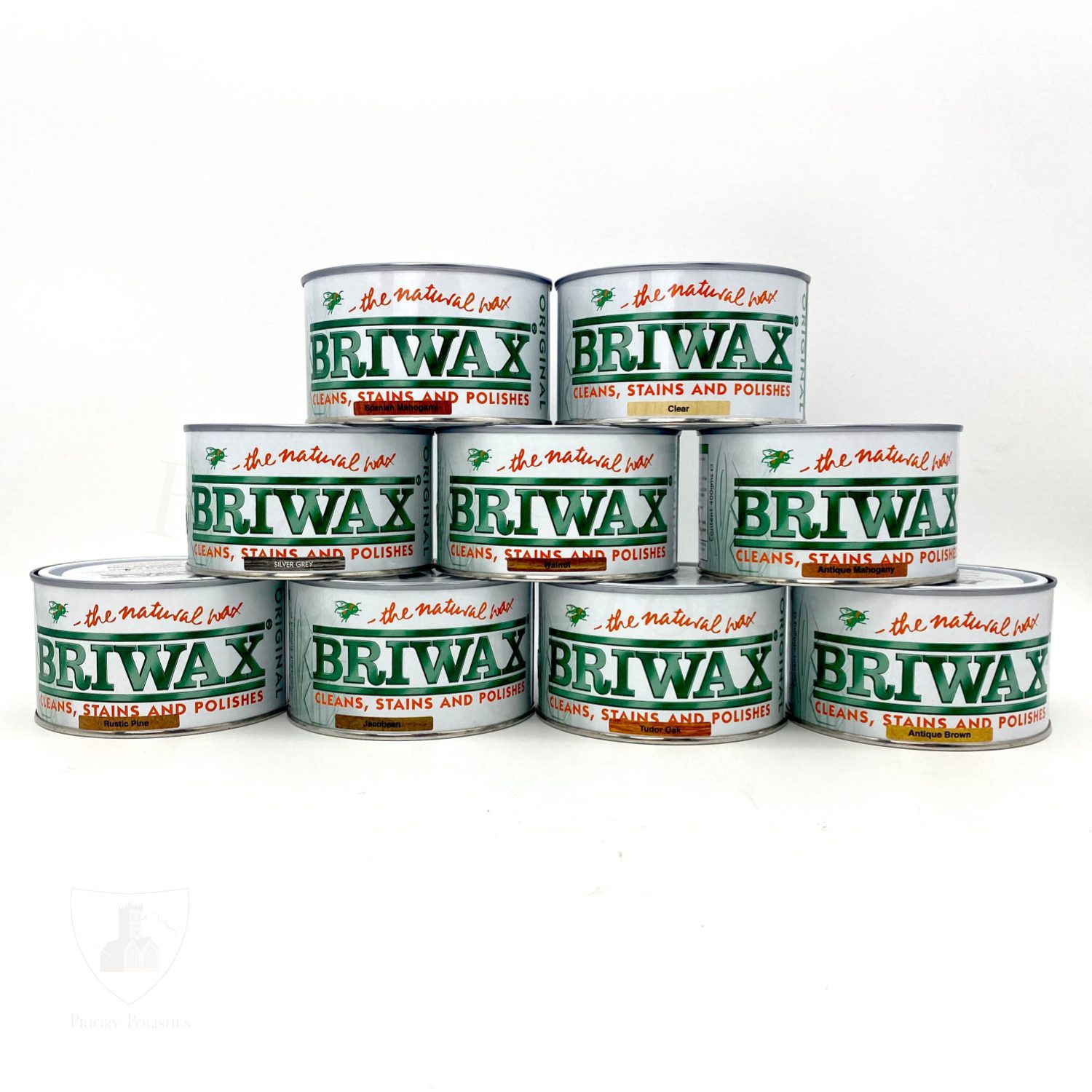  Customer reviews: Briwax (Tudor Brown) Furniture Wax Polish,  Cleans, stains, and polishes