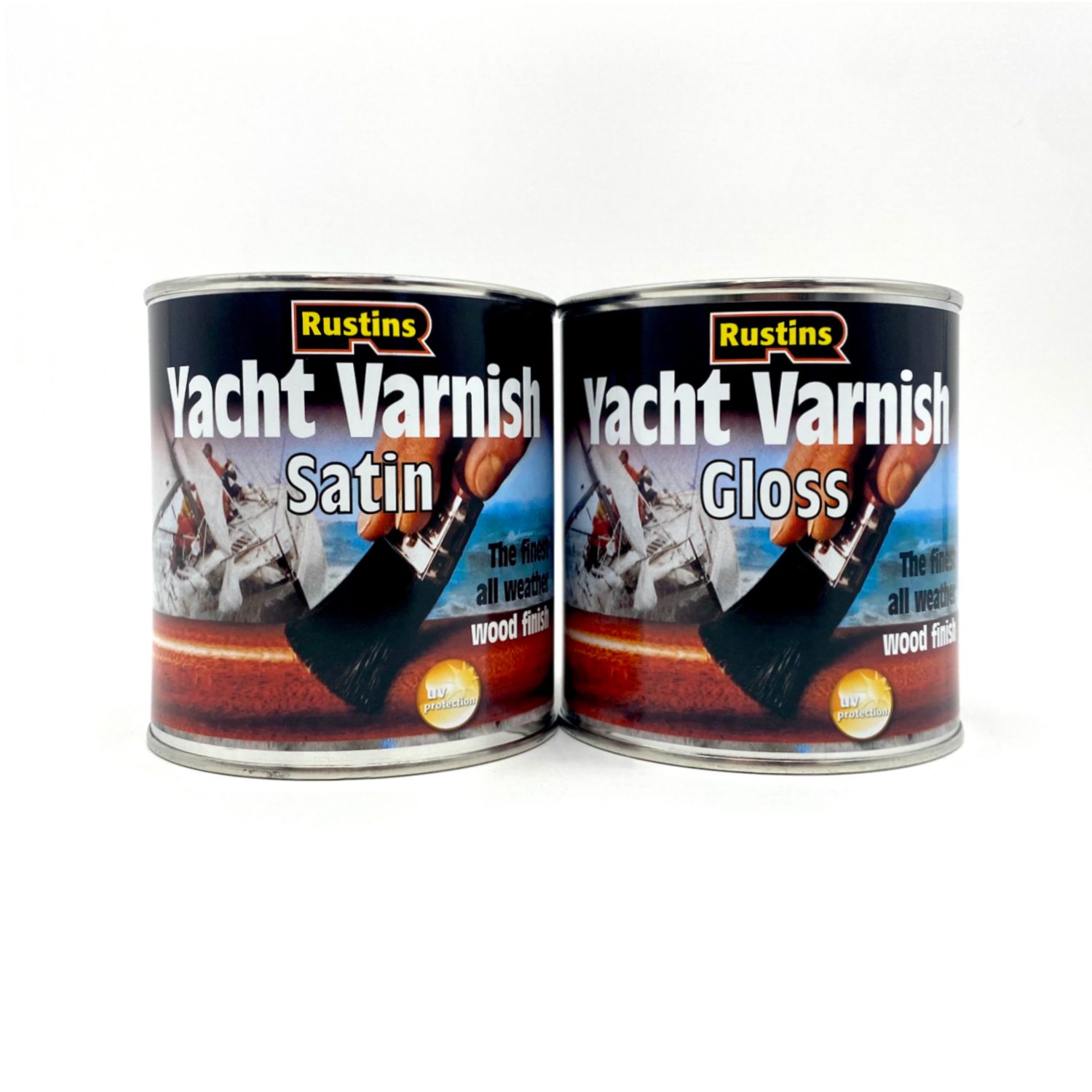 Rustins Yacht Varnish Gloss Or Satin Finish 500ml Priory Polishes