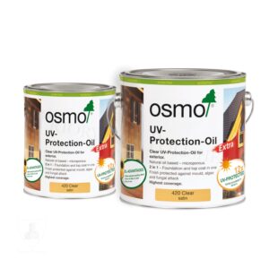 Osmo UV Protection Oil - 420 Clear Satin BOTH
