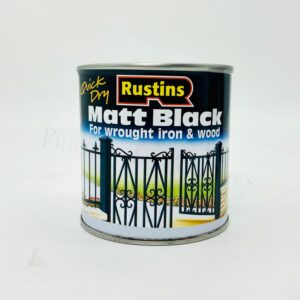 Rustins Quick Dry Matt Black