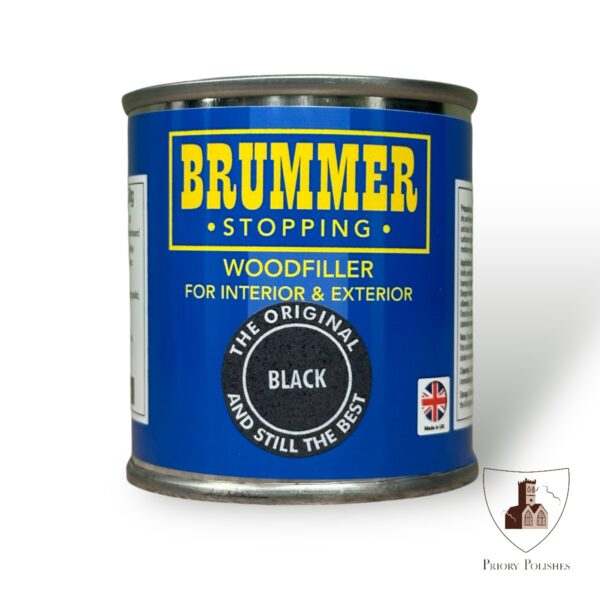 Brummer Stopping Wood Filler - Black