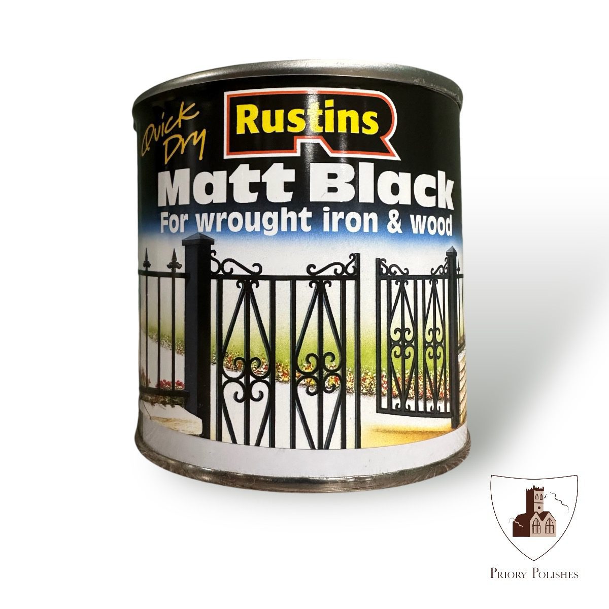 Matt black wood paint discount