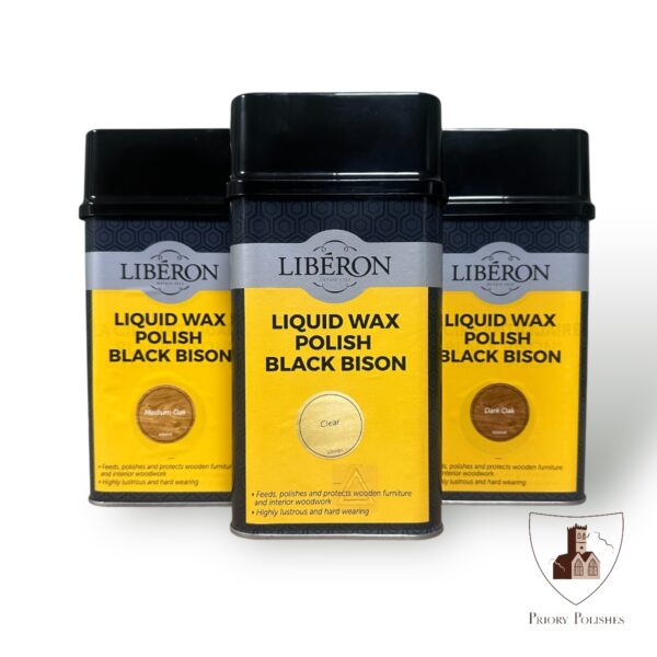 Liberon Liquid Wax Polish Black Bison