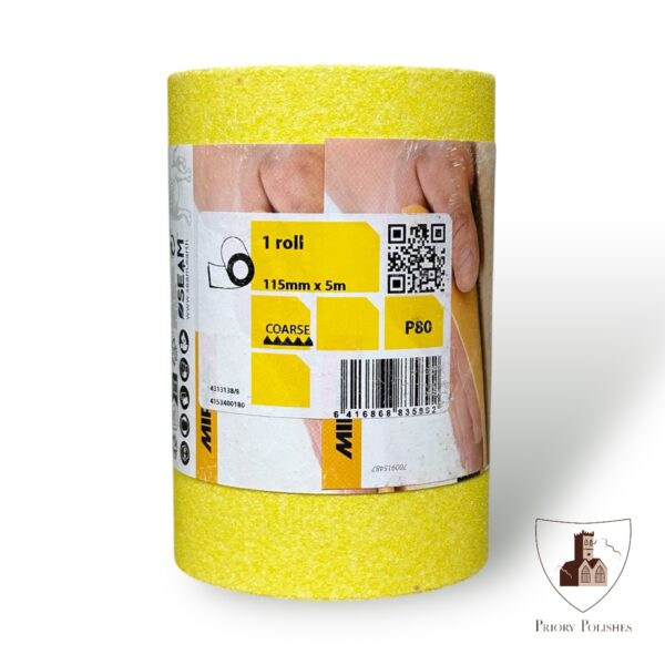 Mirka Hiomant Sandpaper Roll P80 Grit