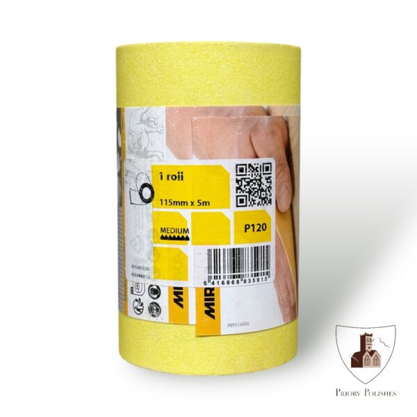 Mirka Hiomant Sandpaper Roll P120 Grit