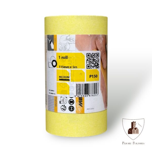 Mirka Hiomant Sandpaper Roll P150 Grit