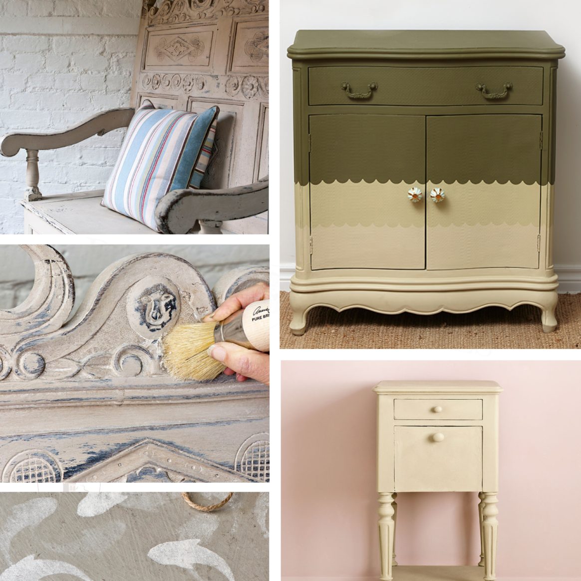 Country Grey Chalk Paint By Annie Sloan Priory Polishes
