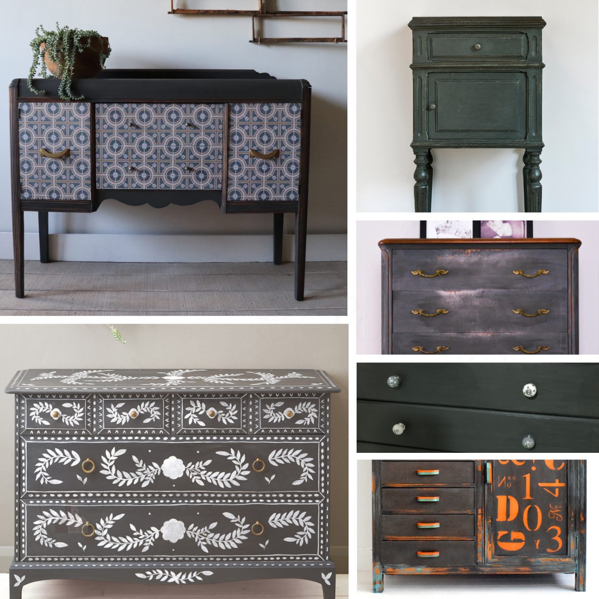 Graphite Chalk Paint By Annie Sloan Priory Polishes