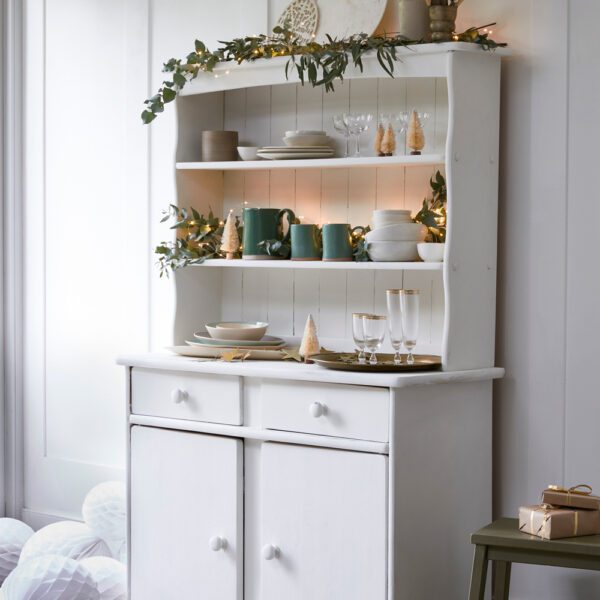 Old White kitchen dresser