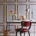 Panelled wall Paris Grey