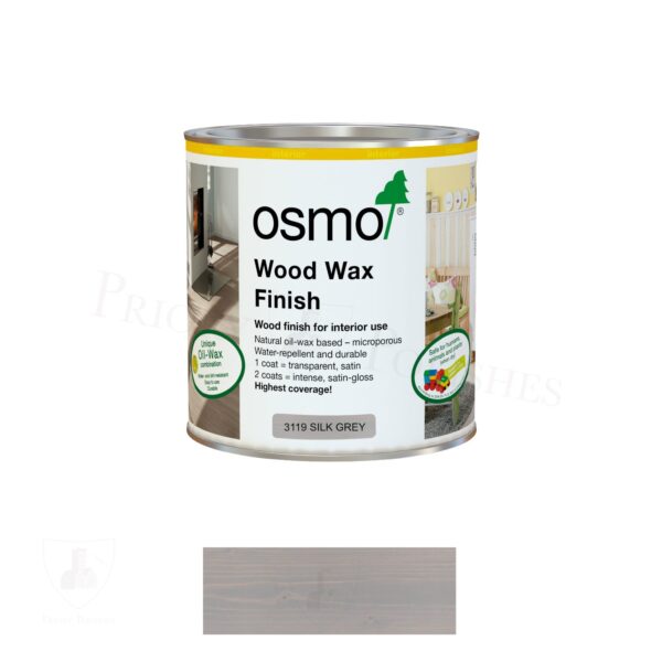 OSMO Wood Wax - 3119 SILK GREY