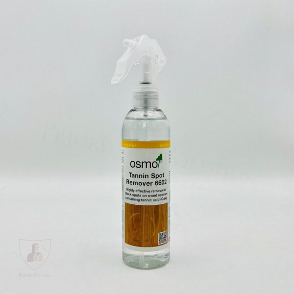 Osmo Tannin Spot Remover Removes Black Stains On Wood