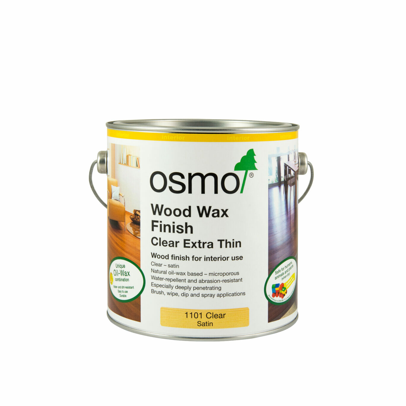 Osmo Wood Wax Extra Thin 1101 Priory Polishes