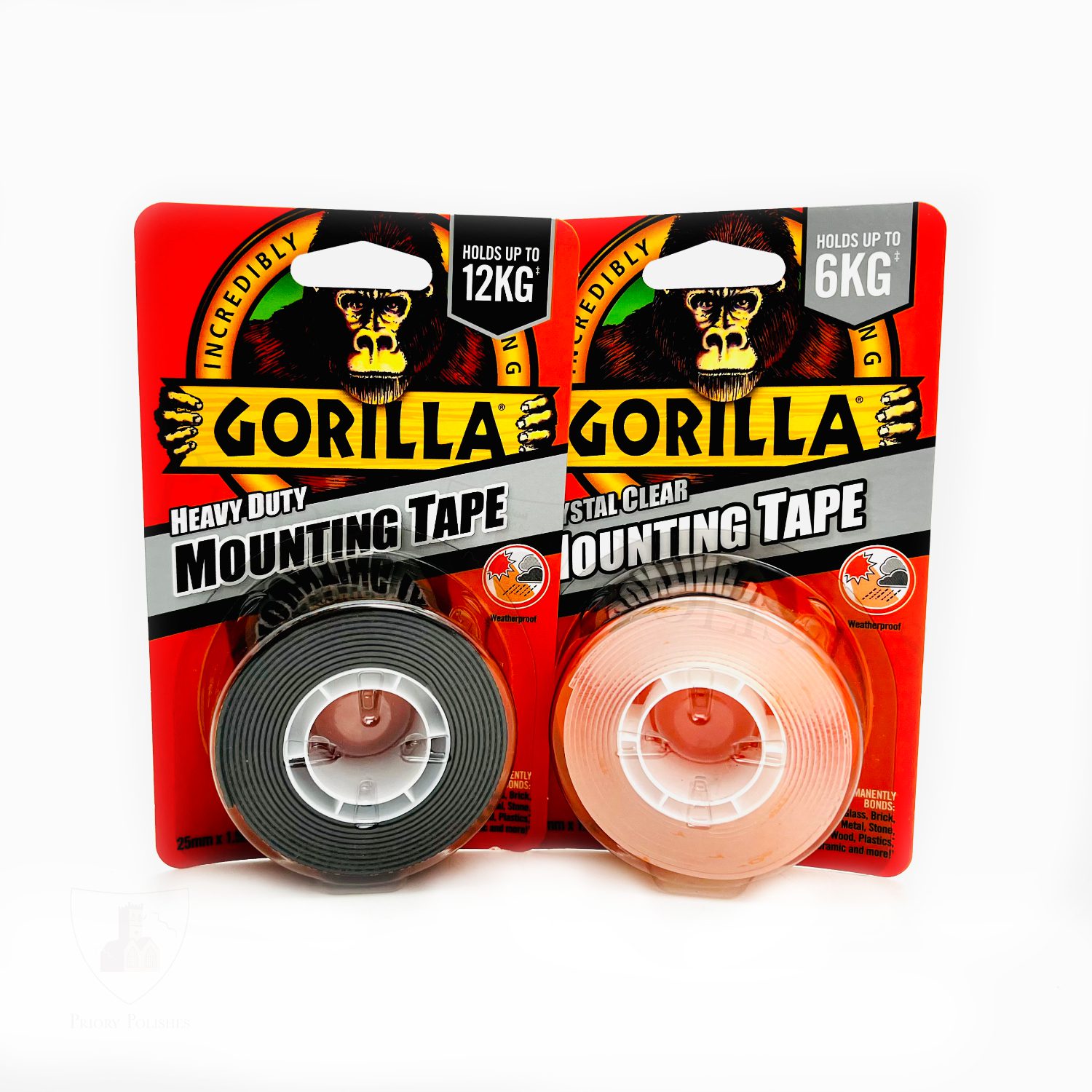 Gorilla Clear Mounting Double Sided Tape 1.5m - Home Store + More