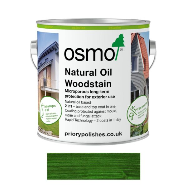 Osmo Natural Oil Wood Stain - 729 Fir Green